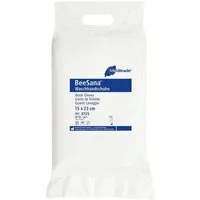MediTrade Reinigungshandschuh BeeSana® (50-St) Waschhandschuh Molton, 50 Stück