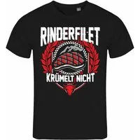 deinshirt Print-Shirt Herren T-Shirt Rinderfilet krümelt nicht Funshirt mit Motiv