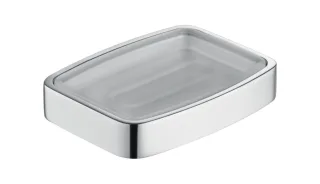 Keuco Seifenablage Elegance 11655, Tischmodell,Echtkristallschale,verchromt,11655019001 11655019001