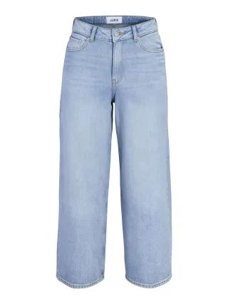 JJXX - JXSANTIAGO WIDE CROP R324 DNM LN Light Blue Denim - Gr. - 32