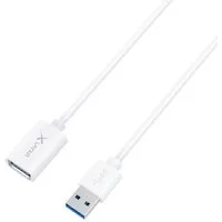 XLAYER Kabel Colour Line Verlängerungskabel USB to USB 1.5 m Smartphone-Kabel, USB Typ A, USB Typ A (150.00 cm)