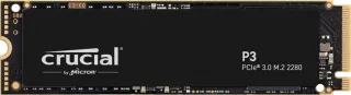 Crucial P3 SSD 4TB | ct4000p3ssd8 | M.2 2280 / M-Key / PCIe 3.0 x4