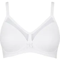 fashionshowcase Bügel-BH Soft Cups Mesh-Einsatz Zierschleife, 85–105 B/C/D, 3 Farben (1-tlg) Mesh-Einsatz, blickdicht