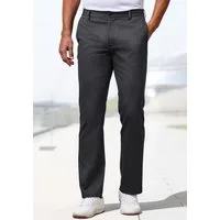 H.I.S Stoffhose aus leicht elastischer Baumwollmix-Qualität bequeme Hose aus leicht elastischer Struktur-Qualität