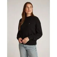 Calvin Klein Jeans Rundhalspullover MONOGRAM EMBRO CREWNECK SWEATER mit Logostickerei