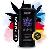 TronicXL Spezialdünger Dünger 1L Grow Growing für Wachstum Blütephase Bloom Booster Cannabis, Flüssigdünger, 1-St., Made in Germany