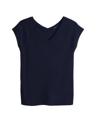 Opus - T-Shirt - Savella blau - Gr. - 40