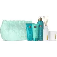 Rituals Pflege-Geschenkset Rituals Karma Geschenk-Tasche L – 5-teilig für Sommer & Pflege, 5-tlg., Sommerliches Karma Geschenk-Set L mit Hydra-Boost Complex