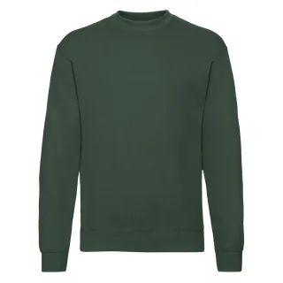 Fruit of the Loom Unisex Erwachsene Classic Drop Shoulder Sweatshirt (Flasche grün)