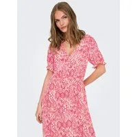 ONLY Maxikleid ONLCHIANTI S/S LONG DRESS WVN NOOS Viskose, regular fit