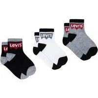 Levi's® Kids Socken BATWING MID CUT3PK (Packung, 3-Paar) im 3er-Pack