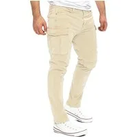 Yazubi Cargohose Cargo Chino Jayden (1-tlg) mit aufgesetzten Cargotaschen