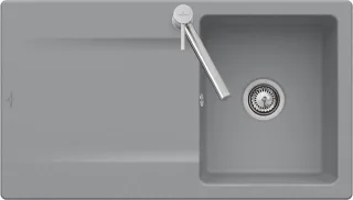 Villeroy & Boch Siluet 50 Spüle 333500 900x510mm Snow, 333500KG 333500KG