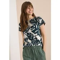 CECIL T-Shirt im angenehmen Materialmix