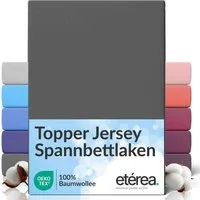 etérea Himmlische Qualität Spannbettlaken etérea Comfort Jersey Topper Spannbettlaken, Jersey, Gummizug: rundum, (1 Stück)