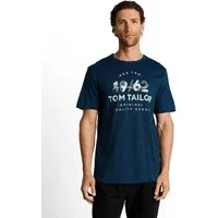 TOM TAILOR T-Shirt mit Logo Print