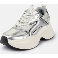Buffalo Yuno one Plateausneaker Halbschuh, Schnürschuh, Retro-Sneaker mit Memory Foam Innensohle