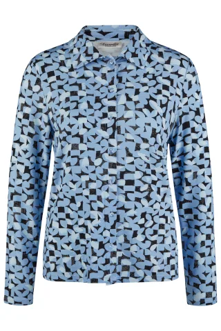 Barbara Lebek - T-Shirts skyblue/stone - Gr. - 40