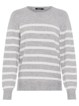 Olsen - Pullover Long Sleeves misty grey mel. - Gr. - 44