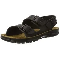 Birkenstock Damen-/Herren-PU-Sandale, Kano BF Black Pantolette