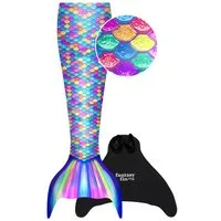 Fin Fun Monoflosse Fin Fun Meerjungfrau FANTASY RAINBOW