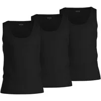 BOSS Unterhemd Pure Cotton (Packung, 3-St., 3er-Pack) Tank Top Achselhemd Regular Fit reine Baumwolle Dreierpack