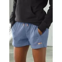 Bench. Loungewear Relaxshorts Sweathose mit kurzen Seitenschlitzen und seitliche Taschen, Loungewear