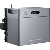Zendure Wechselrichter Zendure SolarFlow 2400 Pro Speicherlösung für Balkonkraftwerk 0% MwSt., (Packung, 1 Stück), Nutzbar mit kompatiblen Zendure Akkus