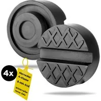 toolmate® Wagenheber 2x Wagenheber Gummiauflage stabil & universal Gummiblock Winterreifen, Set, 2-tlg., 2er Set, universal einsetzbar