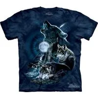 The Mountain T-Shirt Bark At The Moon Wolf
