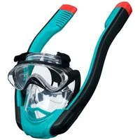 Bestway Taucherbrille Flowtech™, (Packung, 1-St., Größe: L/XL), 100% latex- und PVC-frei