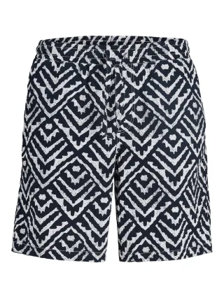 JACK&JONES - JPSTJAIDEN MILO SEERSUCKER SHORT REG Sky Captain - Gr. - L