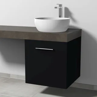 Sanipa WTU mit Tür A: links 2morrow (G2360L) 510x500x520 Schwarz-Matt, G236008L G236008L