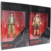 Star Wars Actionfigur Star Wars The Black Series Cassian & Stormtrooper, (Set, 2-tlg., Cassian & Stormtrooper)