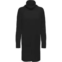 JDY Minikleid 2025 6_FALL2 schwarz,Freizeit,Polyacryl,Unifarben,Rollkragen,Lang,Regular Fit