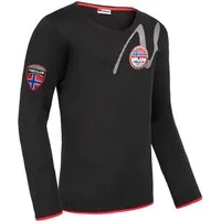 Nebulus Langarmshirt HARU, P5378 - Herren, schwarz, M