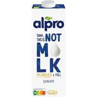 Alpro Pflanzenmilch, Alpro Haferdrink Shh This is not MLK Voll mit Calcium 1000 ml
