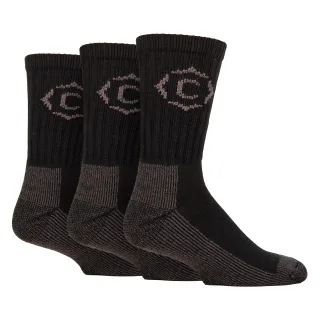 Herren Robuste Strapazierfähige Gepolsterte Wandersocken mit Verstärktem Fersen- und Zehenbereich