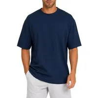 Reichstadt T-Shirt Herren Regular Fit Kurzarmshirt Shoulder Drop 25RS071 in kräftigen Farben