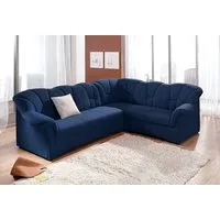 DOMO collection Ecksofa Papenburg B/T/H: 242/190/84 cm L-Form, wahlweise mit Bettfunktion, Langer Schenkel links oder rechts