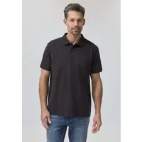 STREET ONE MEN Poloshirt aus Baumwolle mit Stretchante