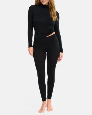 Speidel - Anschmiegsames Langarmshirt mit laessigem Turtle Neck. schwarz - Gr. - 38