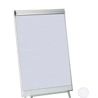 relaxdays Magnettafel 2x Flipchart Papier, liniert, (50-tlg)