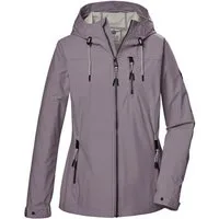 G.I.G.A. DX Softshelljacke GS 74 mit Kapuze (wasserdicht und winddicht) lavendel violett Damen