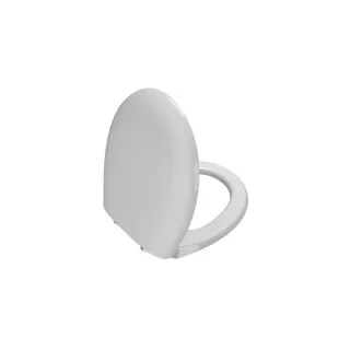 VitrA Memoria black WC-Sitz 106-003R409 weiß, Duroplast, mit Absenkautomatik