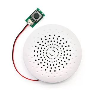 Voice Prompt Speaker DC5V Active Speaker Buzzer 8M 1W Digital Audio Amplifier USB MP3 Playback Rechargeable for DIY Elec