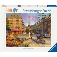 Ravensburger Puzzle Spaziergang durch Paris, 500 Puzzleteile, Made in Germany