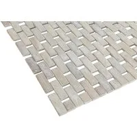 WENKO Duschmatte WENKO Badematte, Bambus, Höhe 80 mm, für Badezimmer geeignet, angenehme Trittkomfort, rechteckig, Badematte