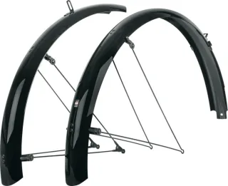 SKS Bluemels Basic Schutzblech-Set 28" schwarz-glänzend 65 mm