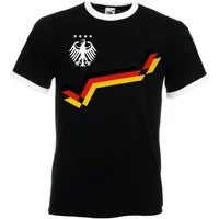 Youth Designz T-Shirt Deutschland Shirt Retro Fußball Trikot WM 2026 mit modischem Frontprint